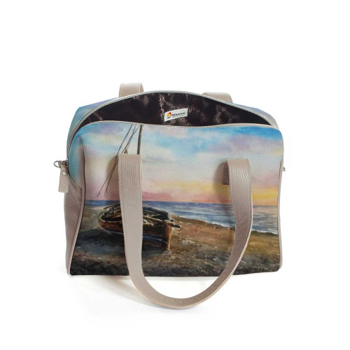 Сумка на плечо BAG5 «Морской рассвет »