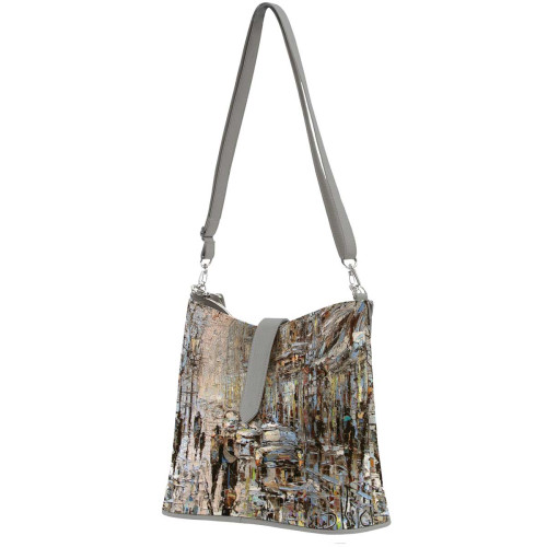 Сумка на плечо BG12 «Ранний вечер на петербургской улице»