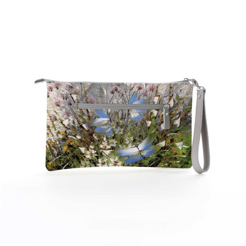 Клатч KHL2 «Бабочки над цветами и травами»