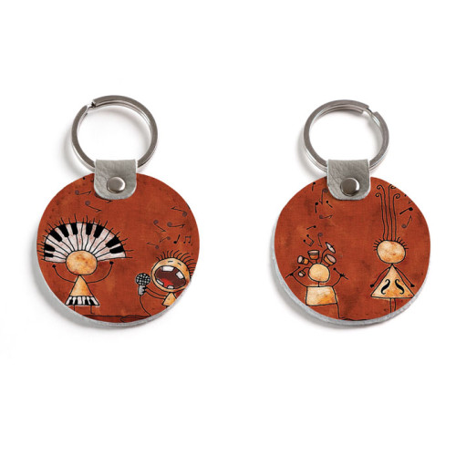 Брелок (Круглый) TRI4 «Jazz Band»