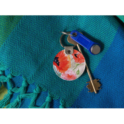 Брелок (Круглый) TRI4 «Maki akvarel»