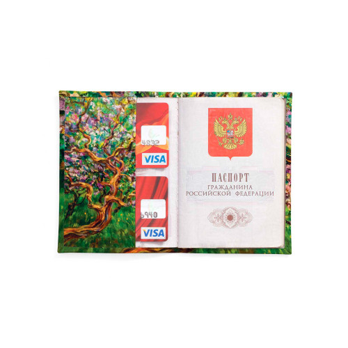 Обложка для автодокументов, AUT2 «Сирень»