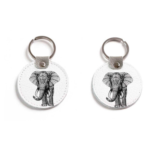 Брелок (Круглый) TRI4 «Elephant»