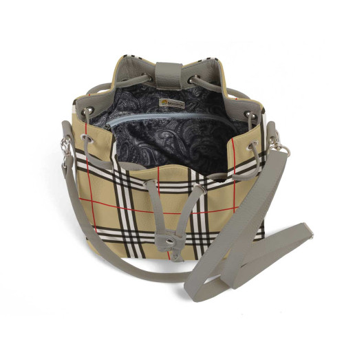 Сумка на плечо BG16 «Клетка 2»