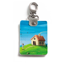 Брелок (Прямоугольный ) TRI1 «Green hills»