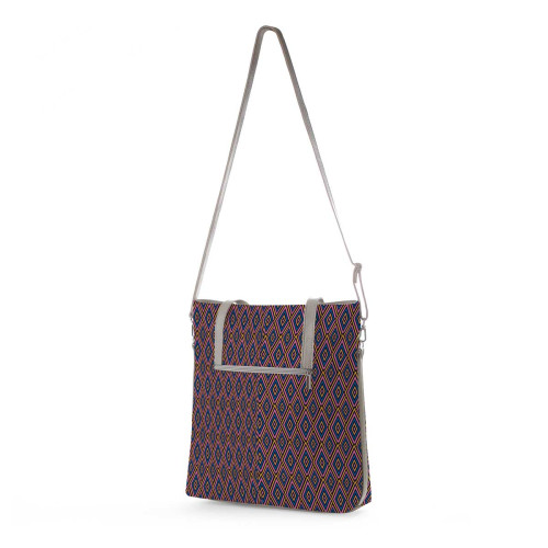 Сумка тоут BAG9 «Ромбы 3»