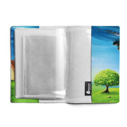 Обложка для автодокументов, AUT1 «Green hills»