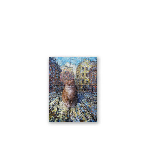 Обложка для документов, PAS3 «Рыжий кот»