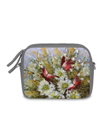 Сумка кросс-боди BG47 «Бабочки и цветы»