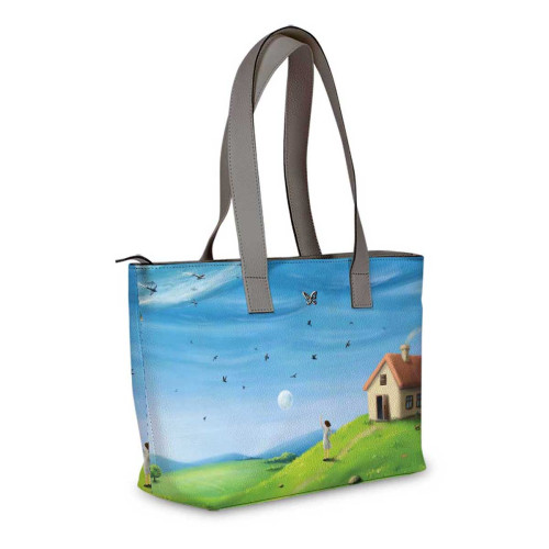 Сумка тоут, BAG2 «Green hills»