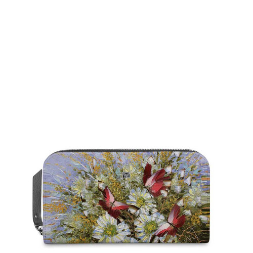 Кошелек PR14 «Бабочки и цветы»