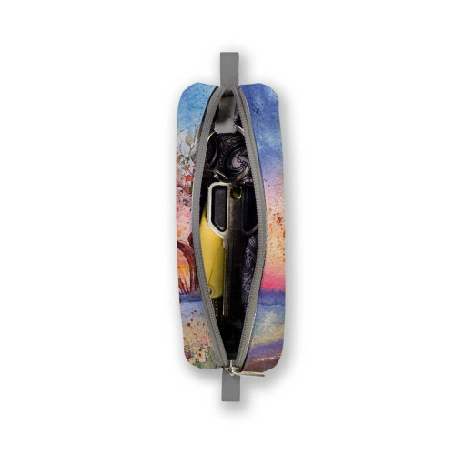 Ключница на молнии, KEY4 «Wood»