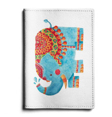 Обложка для автодокументов, AUT1 «Blue elephant»