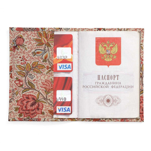 Обложка для паспорта, PAS2 «Fleurs»