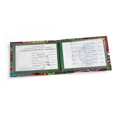 Обложка для студенческого билет STD1 «Graffiti»