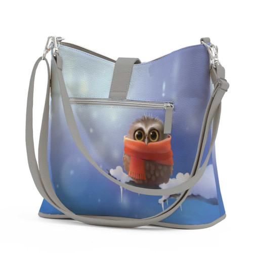 Сумка на плечо BG12 «Owl in scarf»