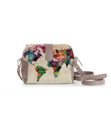 Сумка кросс-боди BAG6 «World map»
