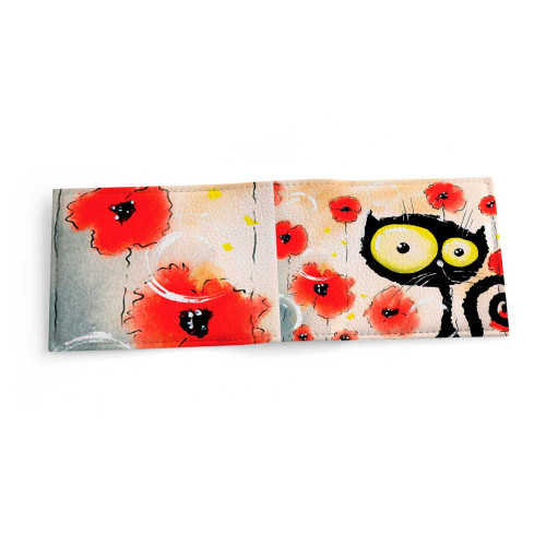 Обложка для студенческого билет STD1 «Flower cat»