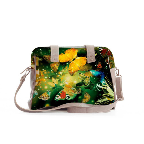Сумка на плечо BAG5 «Бабочки 4»
