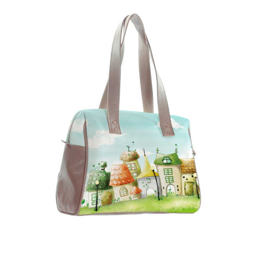 Сумка на плечо BAG5 «Игрушечный город»