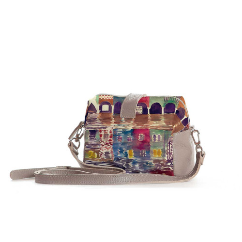 Сумка кросс-боди BAG6 «The city watercolor»