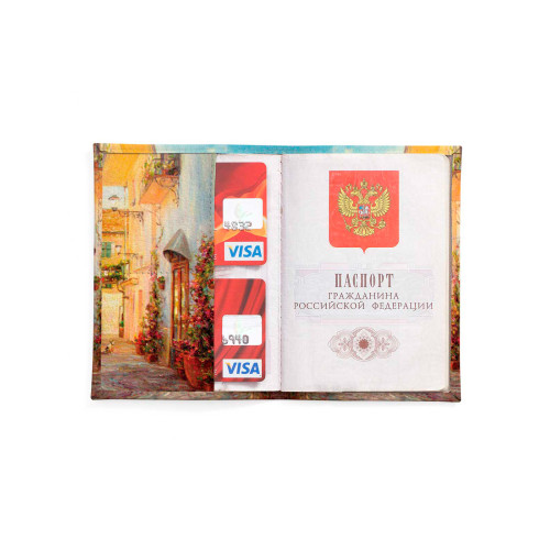 Обложка для автодокументов, AUT2 «Улицы Нуманы Италия»