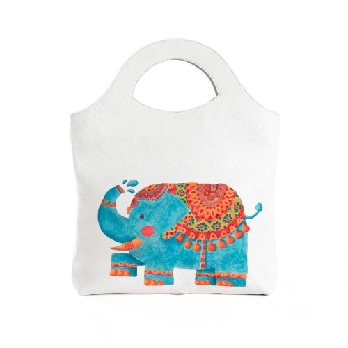 Сумка тоут BAG4 «Blue elephant»