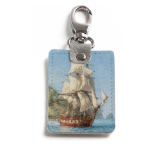 Брелок (Прямоугольный ) TRI1 «Корабль»