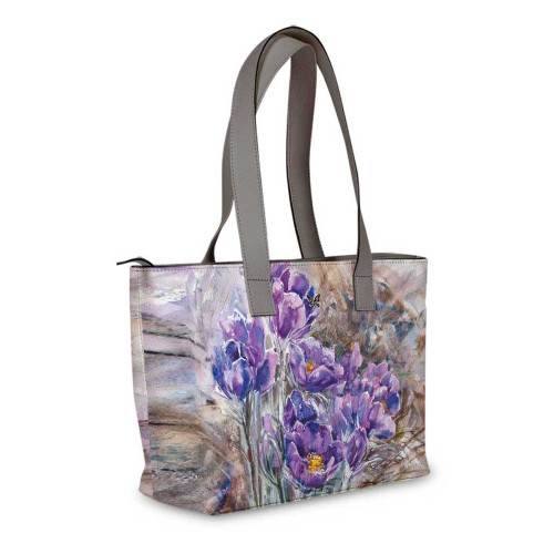 Сумка тоут, BAG2 «На опушке расцвела сон-трава»