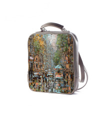 Рюкзак BKP1 «Летний день на петербургской улице»