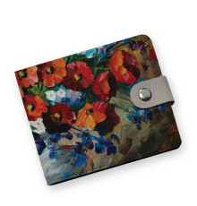 Кошелек мини PRS8 «Flowers»