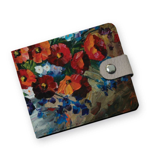 Кошелек мини PRS8 «Flowers»