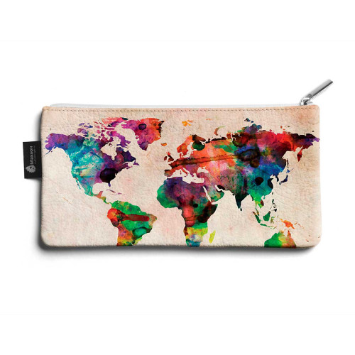 Косметичка small KOS1 «World map»