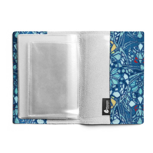 Обложка для автодокументов, AUT1 «Мозаика голубая»