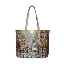 Сумка тоут, BA23 «Летний день на петербургской улице»