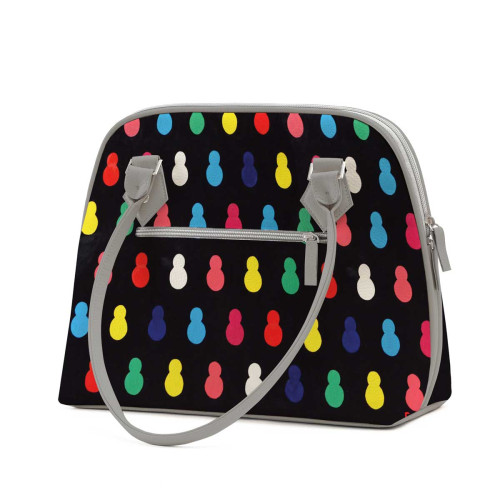 Сумка на плечо BG11 «Черные матрешки»