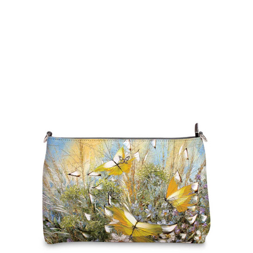 Сумка шолдер, BAG3 «Полет над цветами и травами»