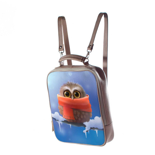 Рюкзак BKP1 «Owl in scarf»