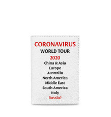 Обложка для паспорта, PAS5 «Coronavirus World Tour»