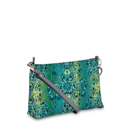 Сумка шолдер, BAG3 «Мозаика оливковая»