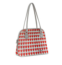 Сумка на плечо BG11 «Сердечки»