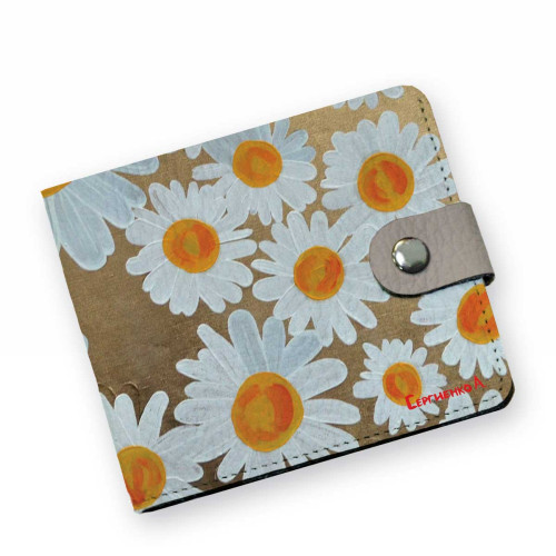 Кошелек мини PRS8 «Ромашки»