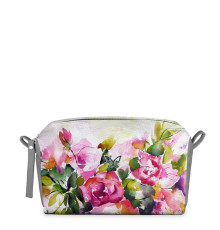 Косметичка, KOS3 «Watercolor flowers in vase»