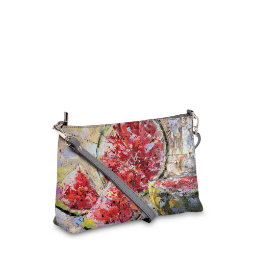 Сумка шолдер, BAG3 «Солнечный арбуз»