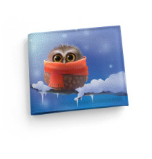 Обложка для зачетной книжки ZTK1 «Owl in scarf»
