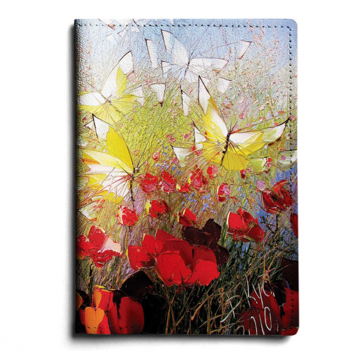 Обложка для автодокументов, AUT1 «Полет над маковым полем»