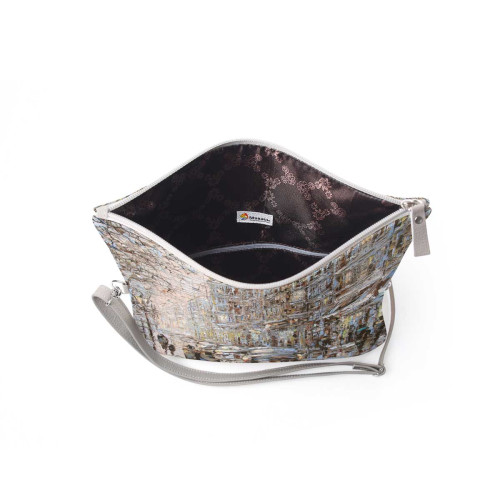 Клатч, кросс-боди KHL3 «Ранний вечер на петербургской улице»