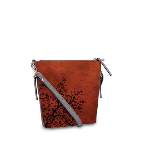 Сумка кросс-боди BAG8 «Дерево лабиринт»