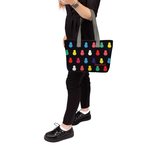 Сумка тоут, BAG2 «Черные матрешки»