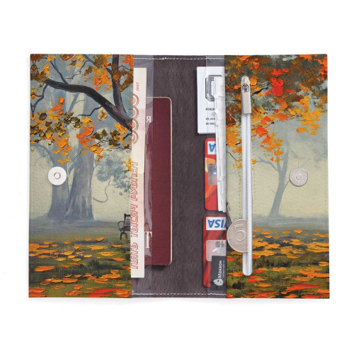 Портмоне PRS3 «Autumn bench»